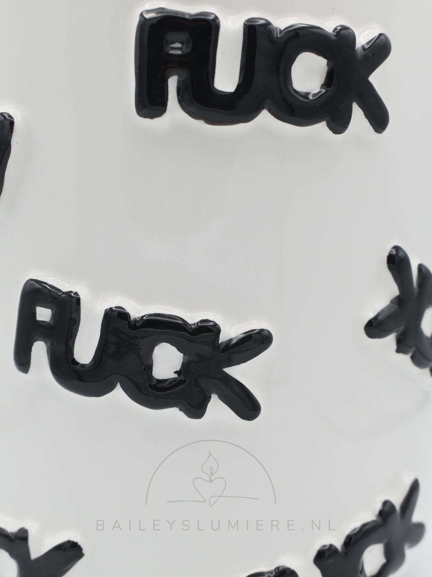F*CK keramieken pot