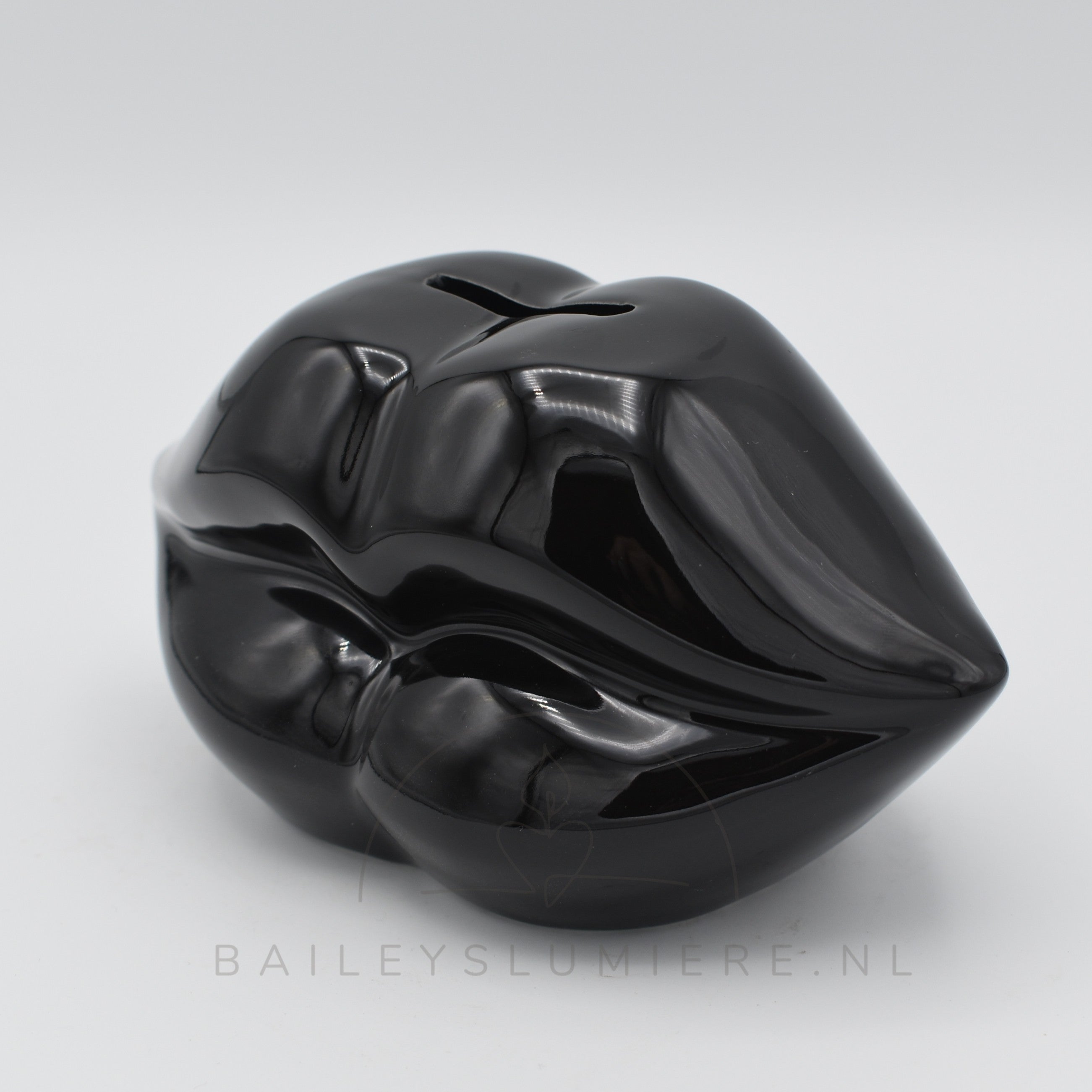 Keramieken spaarpot lippen (diverse kleuren)